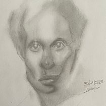 Mi proyecto del curso: Retratos realistas a lápiz: luz, sombra y proporción. Traditional illustration, Fine Arts, Sketching, Pencil Drawing, Drawing, Portrait Drawing, Realistic Drawing, Artistic Drawing, and Figure Drawing project by Alfredo Khazam - 11.26.2023