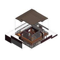 Casa DOM, curso: Diseño y modelado arquitectónico 3D con Revit. Un projet de 3D, Architecture, Architecture d'intérieur, Modélisation 3D, Architecture numérique , et ArchVIZ de Ian Trobbiani - 29.11.2023