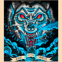 Lobo Vector GOT. Un progetto di Illustrazione tradizionale, Illustrazione vettoriale, Design di poster  e Illustrazione digitale di David Monardes Gonzalez - 16.07.2023