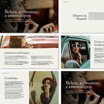 Meu projeto do curso: Design de apresentações: crie um modelo profissional. Un projet de Gestion de la conception, Design graphique, Design de l'information, Marketing, Communication , et Design de présentation de Luana Mercial - 01.12.2023