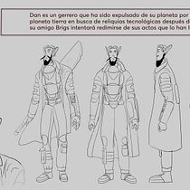Mi proyecto del curso: Introducción al diseño de personajes para animación y videojuegos. Un projet de Illustration traditionnelle, Animation, Conception de personnages, Jeux vidéo , et Conception de jeux vidéo de Walter Solis - 01.12.2023