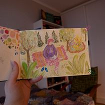 My project for course: Exploratory Sketchbook: Find Your Drawing Style. Un proyecto de Ilustración tradicional, Bocetado, Creatividad, Dibujo, Pintura a la acuarela, Sketchbook y Pintura gouache de mrgdron - 30.11.2023