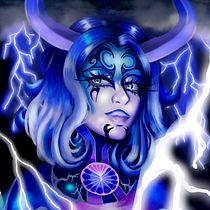 My project for course: Digital Fantasy Portraits with Photoshop. Traditional illustration, Drawing, Digital Illustration, Portrait Drawing, Digital Drawing, and Digital Painting project by skullcutie549 - 12.01.2023