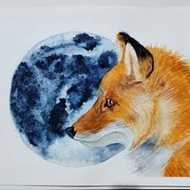 Mi proyecto del curso: Retratos expresivos de animales en acuarela. Traditional illustration, Watercolor Painting, Realistic Drawing, and Naturalistic Illustration project by Enrique Rico - 12.02.2023