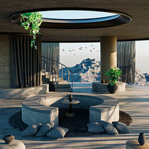 Mi proyecto del curso: ArchViz de interiores: crea diseños 3D surrealistas con Blender. Un projet de Architecture, Architecture d'intérieur, Architecture numérique, ArchVIZ, Design , 3D , et Design graphique de Maximiliano Costa - 02.12.2023