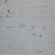 El gato del espacio. Un progetto di Scrittura, Illustrazione infantile, Narrativa, Scrittura creativa, Letteratura per bambini e ragazzi	, Character design, Disegno a matita, Disegno e Creatività di Raito Leo Toloza - 08.12.2023
