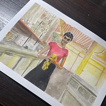 Mój projekt z kursu: Ilustracja akwarelowa: odtwórz swoje najbardziej kultowe sceny z filmów. Un progetto di Illustrazione tradizionale, Belle arti, Pittura e Pittura ad acquerello di ald84 - 03.12.2023