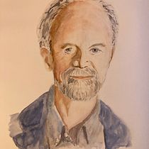 Mon projet du cours : Carnet de portraits à l’aquarelle. Painting, Watercolor Painting, Portrait Drawing, and Sketchbook project by cecile_penichost - 12.03.2023