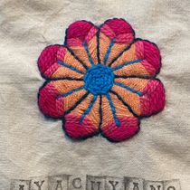 Mi proyecto del curso: Introducción al bordado en relieve. Projekt z dziedziny  Haft, Wzornictwo tekst i liów użytkownika Fer Barr - 03.12.2023