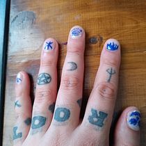 Mi proyecto del curso: Introducción al nail art. Design, Traditional illustration, Painting, Pattern Design, and Decorative Painting project by Juan Rivera - 12.03.2023