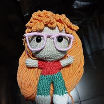 Mi proyecto del curso: Amigurumis: personas tejidas a crochet. Artesanato, Design de brinquedos, Tecido, Crochê, Amigurumi, e Design têxtil projeto de José Jiménez - 21.11.2023