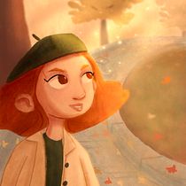 My project for course: Atmospheric Scenes in Procreate: Paint with Color and Light. Ilustração digital projeto de kaivalyakandukuri24 - 04.12.2023