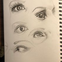 My project for course: Portrait Sketchbooking: Explore the Human Face. Projekt z dziedziny Sketching,  R, sunek, Portret,  R, sunek art, st, czn i Sketchbook użytkownika Dan Sjogren - 04.12.2023