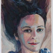 My project for course: Portrait Painting with Oil: Explore Light and Shade. Fine Arts, Painting, and Oil Painting project by marisabell.krapka - 12.06.2023
