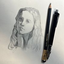 My project for course: Fundamentals of Portrait Drawing with Pencil. Projekt z dziedziny  Sztuki piękne, R, sunek ołówkiem,  R, sunek, R, sunek realist, czn,  R, sunek art, st i czn użytkownika aestheral - 06.12.2023