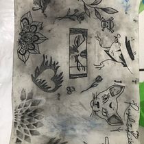 Mi proyecto del curso: Tatuaje para principiantes. Un progetto di Design di tatuaggi di miliprincipatto - 02.12.2023