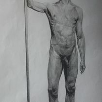 My project for course: Realistic Human Figure Drawing Ein Projekt aus dem Bereich Traditionelle Illustration, Bildende Künste, Skizzenentwurf, Bleistiftzeichnung, Zeichnung, Realistische Zeichnung und Anatomische Zeichnung von Leonardo Tovar Lara - 07.12.2023