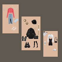 Mi proyecto del curso: Estilismo de moda: diseña tus looks. Design, e Design de moda projeto de XIMENA ORIANA SOSA FLORES - 04.12.2023
