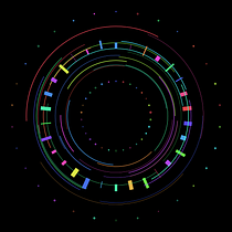 Mi proyecto del curso: Codificación creativa: crea piezas visuales con JavaScript Ein Projekt aus dem Bereich Motion Graphics, Programmierung, Multimedia und JavaScript von manucasanueva3 - 05.12.2023