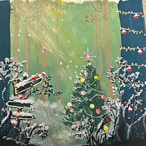 My project for course: Painting Atmospheric Landscapes with Gouache. Traditional illustration, Painting, and Gouache Painting project by xjb58q8cmk - 12.07.2023