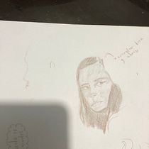 Mi proyecto del curso: Cuaderno de retratos a línea con grafito. Artes plásticas, Esboçado, Desenho, Desenho de retrato, e Sketchbook projeto de Charlyn Nuñez - 08.12.2023