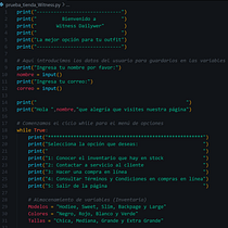 Mi proyecto del curso: Introducción a la programación con Python. Een project van Programmeren y  Webdevelopment van asielgalicia022 - 30.05.2024