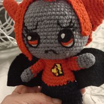 Il mio progetto del corso: Amigurumi: persone tessute a uncinetto. Artesanato, Design de brinquedos, Tecido, Crochê, Amigurumi, e Design têxtil projeto de Eleonora Calandrino - 08.12.2023