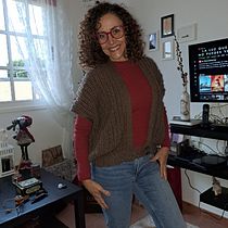 Mi proyecto del curso: Crochet: crea prendas con una sola aguja. Fashion Design, Fiber Arts, Crochet, Textile Design, and DIY project by Dayana Martínez Bello - 12.08.2023