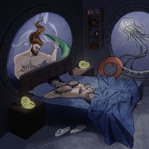 Mi proyecto del curso: Ilustración digital evocadora con Procreate. Traditional illustration, Digital Illustration, Digital Drawing, Sketchbook, and Narrative project by Fernando Plaza Martínez - 12.08.2023