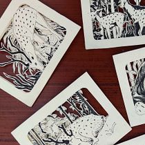 My project for course: Paper Cutting Techniques for Storytelling. Traditional illustration, Arts, Crafts, Paper Craft, Stor, telling, DIY, Narrative, Drawing, Bookbinding, and Design project by RASHMI KAPOOR - 12.09.2023