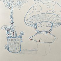 My project for course: Sketchbook Drawing Techniques for Beginners. Un progetto di Character design, Bozzetti, Disegno a matita, Disegno e Sketchbook di Maxime Bergeron - 09.12.2023
