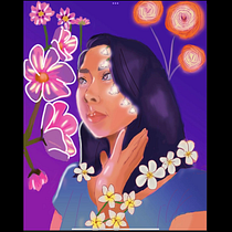 My project for course: Digital Fantasy Portraits with Photoshop. Traditional illustration, Drawing, Digital Illustration, Portrait Drawing, Digital Drawing, and Digital Painting project by kalanicarzola - 04.13.2022