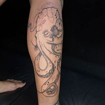 Meu projeto do curso: Tatuagem para principiantes. Un progetto di Design di tatuaggi di adrgomes99 - 10.12.2023