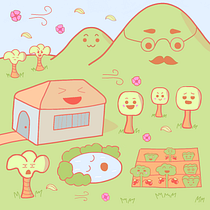 Meu projeto do curso: Sítio Kawaii. Character Design, Digital Illustration, and Manga project by Heidi Muniz - 12.10.2023