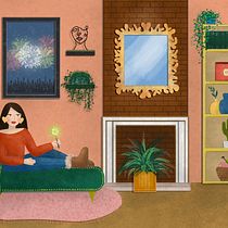 Mi proyecto del curso: Ilustración digital colorida en Procreate. Un progetto di Illustrazione tradizionale, Disegno, Illustrazione digitale e Disegno digitale di Marta Chivu - 09.12.2023