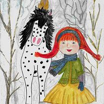 Mein Abschlussprojekt für den Kurs: Skizzenbuchtechniken für die Illustration von Kinderbüchern. Character Design, Pencil Drawing, Children's Illustration, Sketchbook, Gouache Painting, and Picturebook project by Katja Schmitt - 12.10.2023