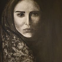 My project for course: Artistic Charcoal Portraiture: Creating Atmosphere. Ilustração tradicional, Artes plásticas, Desenho, Desenho de retrato, Desenho realista, e Desenho artístico projeto de s_dupriez - 16.11.2023