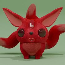 My project for course: Kawaii Character Creation in 3D with Blender Ein Projekt aus dem Bereich Traditionelle Illustration, Design von Figuren, Digitale Illustration, 3-D-Modellierung und Manga von Mary Dominique Oliverio - 10.12.2023
