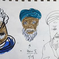 Project Sketchbook for Drawing with Puño. Un proyecto de Dibujo a lápiz, Dibujo y Sketchbook de Zen Iqbal - 09.12.2023