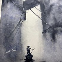 My project for course: Expressive Watercolor Painting: Create Compelling Illustrations. Projekt z dziedziny  Sztuki piękne,  Malarstwo i Malowanie akwarelą użytkownika edwardr872 - 11.12.2023