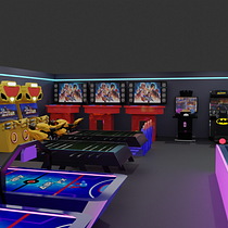Mi proyecto del curso: practica 3d arcade eveeen Ein Projekt aus dem Bereich Traditionelle Illustration, Design von Figuren, Digitale Illustration, 3-D-Modellierung und Manga von Jose Noe Martinez Galvez - 30.03.2023