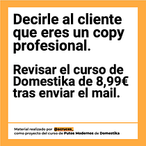 Mi proyecto del curso: Copywriting para copywriters. Advertising, Cop, writing, Stor, telling, and Communication project by acruces_ - 12.12.2023