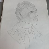 My project for course: Portrait Sketchbooking: Explore the Human Face. Un progetto di Bozzetti, Disegno, Disegno di ritratti, Disegno artistico e Sketchbook di Daniel Castillo - 12.12.2023