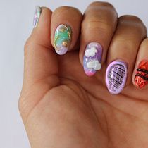 Mi proyecto del curso: Introducción al nail art. Design, Traditional illustration, Painting, Pattern Design, and Decorative Painting project by Maria jose Chinchilla rojas - 12.12.2023