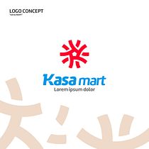 My project for course: KASA mart Logo Design: From Concept to Presentation. Design, Br, ing, Identit, Graphic Design, and Logo Design project by AB Mappasompa - 12.11.2023