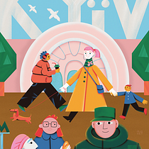 My project for course: Character Exploration for Expressive Illustration. Traditional illustration, Character Design, Drawing, and Digital Illustration project by Alina Onyshchenko - 12.12.2023