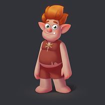 My project for course: Fantasy Character Design in Procreate Ein Projekt aus dem Bereich Design von Figuren, Digitale Illustration, Digitale Zeichnung und Digitale Malerei von Alina Kochemasova - 13.12.2023