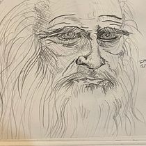 My project for course: Portrait Sketchbooking: Explore the Human Face. Un progetto di Bozzetti, Disegno, Disegno di ritratti, Disegno artistico e Sketchbook di Dave - 14.12.2023