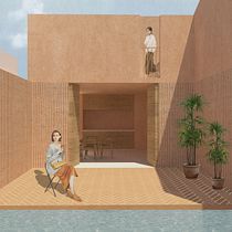 Mi proyecto del curso: Representación gráfica de proyectos arquitectónicos. Un projet de Architecture, Design graphique, Architecture d'intérieur, Design d'intérieur, Pa, sagisme, Collage, Architecture numérique et Illustration architecturale de Lupita Gissel Cordoves - 15.12.2023