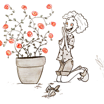 Mon projet du cours : Introduction à la création de personnages dans le style des cartoons. Un projet de Illustration traditionnelle, Conception de personnages , et Dessin de Aurelie Boisbunon - 16.12.2023